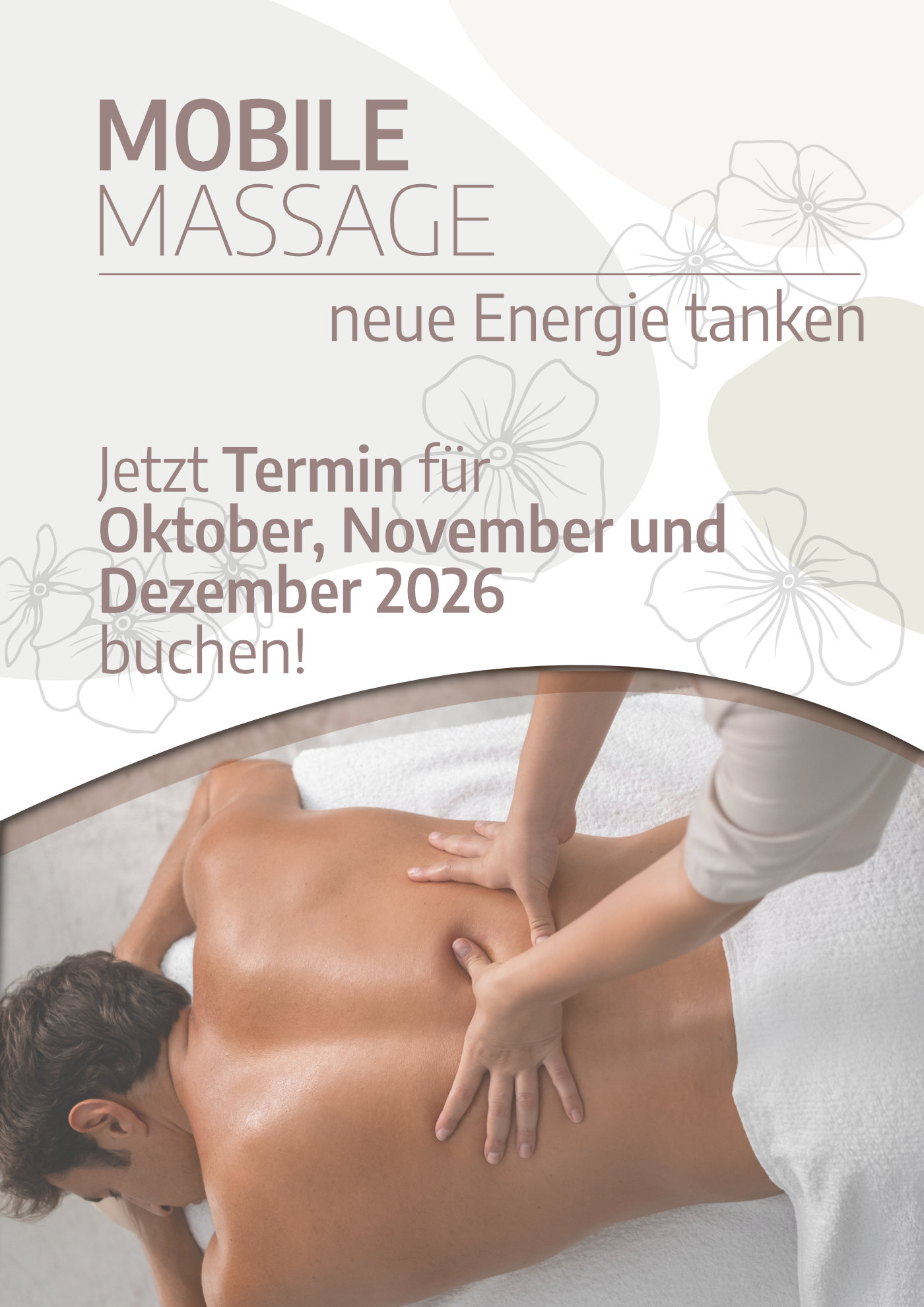 Platzhalter für Terminbuchung Mobile Massage